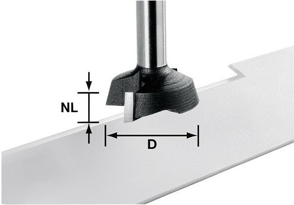 Planfräser S8 hw ofk – 500368 - Festool