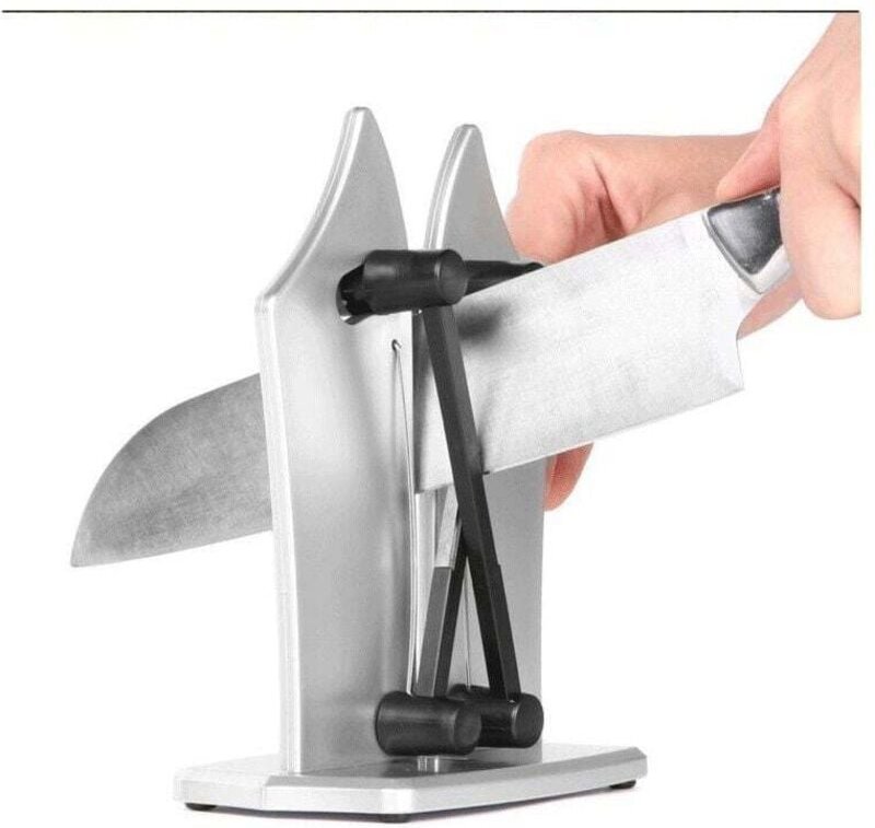 Messerschärfer - Manueller Mehrklingen-Stahlschärfer - Für alle Messerarten