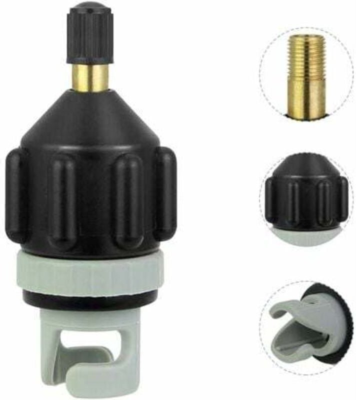 Kajakpumpenadapter, Aufblasdüse, Kompressor, Zubehör, Aufblasausrüstung für SUP-Paddel, Schlauchboot, Kajak - Lablanc