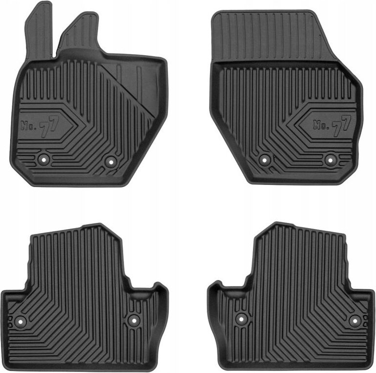 Gummimatten Volvo V60 1 2010-2018 Kofferraum 77