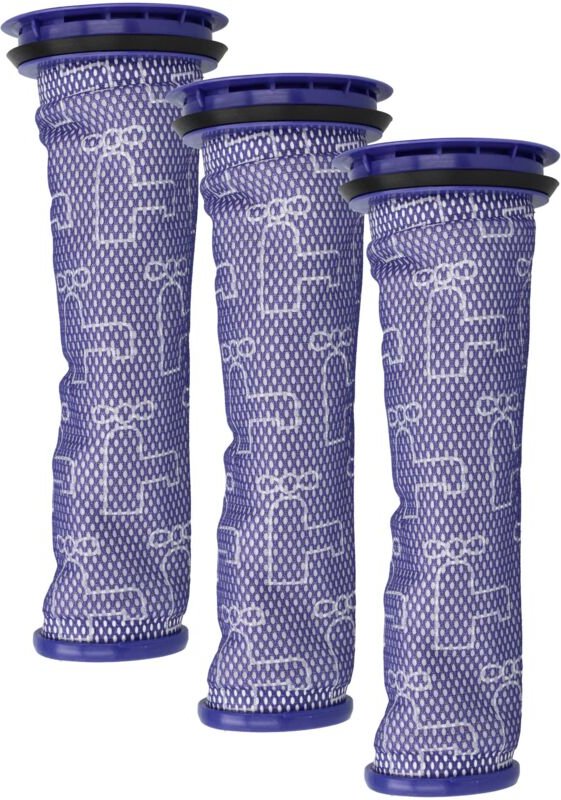 3x Vormotorfilter kompatibel mit Dyson DC41 Animal Complete Exclusive, Animal, Animal Complete Staubsauger - Motorschutz...