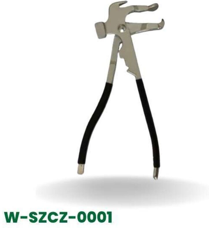 Zange mit Hammer für Gewichte