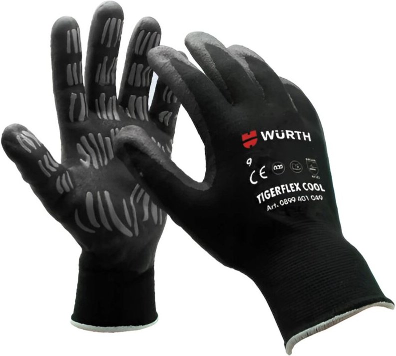 TIGERFLEX COOL Isolierhandschuhe Größe 10 WURTH