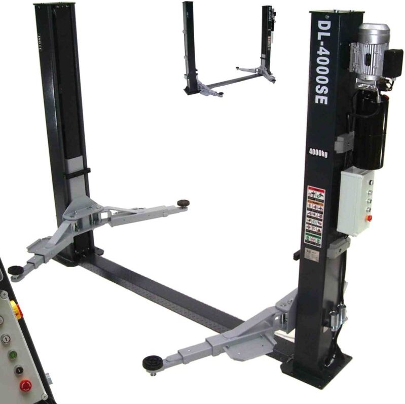 Apex - Garagen Säulen Hebebühne 4000kg 2-Säulenhebebühne Autohebebühne 4t hydraulisch 06308