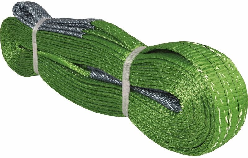 Hebeband HBD6 Länge 4m Tragkraft 2000 kg Hebeschlinge EN1492-1 Polyester grün