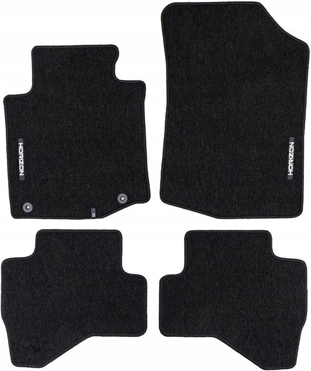 VELOURS AUTOMATTEN Wischermatten Toyota Aygo 1 HB 2005-2014 HZ