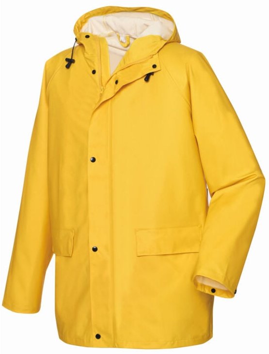 Thumbnail - Wetterschutz-Regenjacke list gelb m 4150 - Texxor