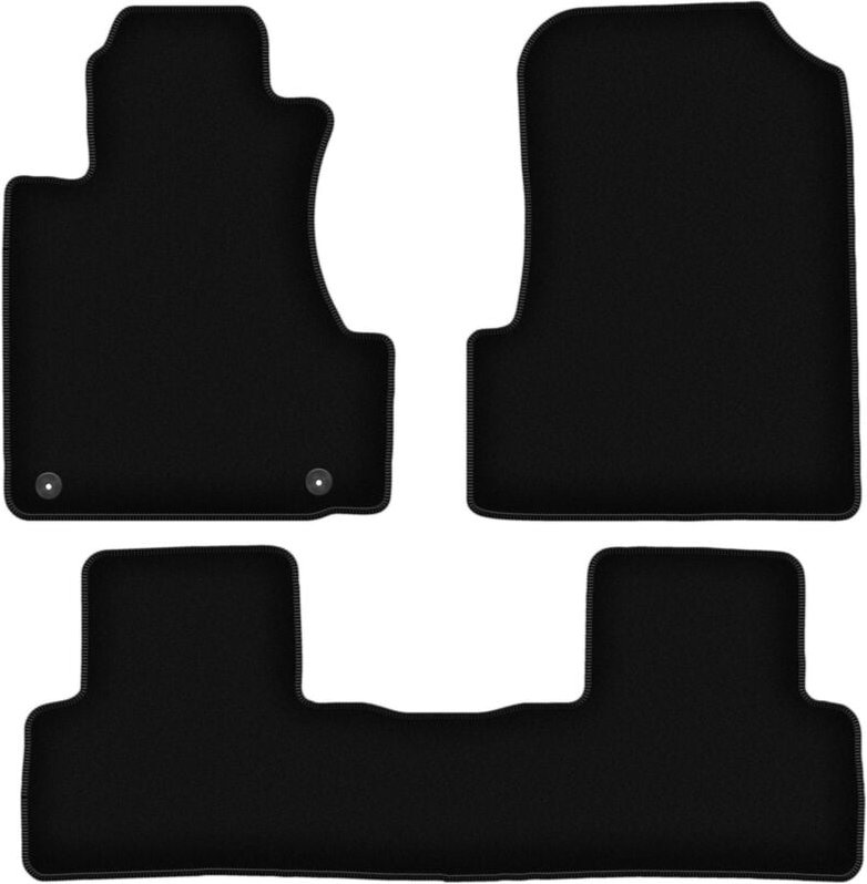 BASIC schwarze Veloursmatten für: Honda CR-V III SUV (2006-2012)
