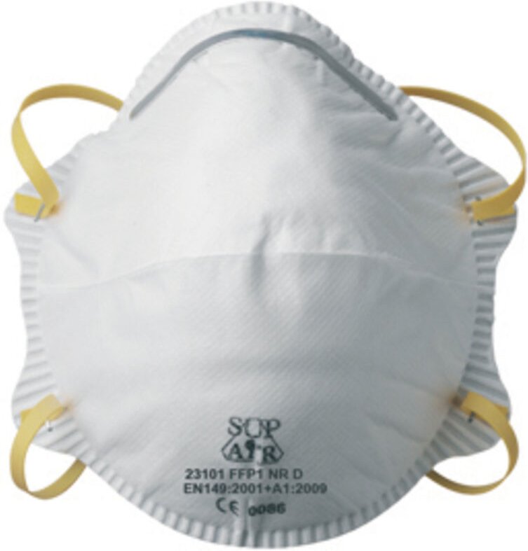 Staub-Aerosol-Maske FFP1 3 stk 3 Stück