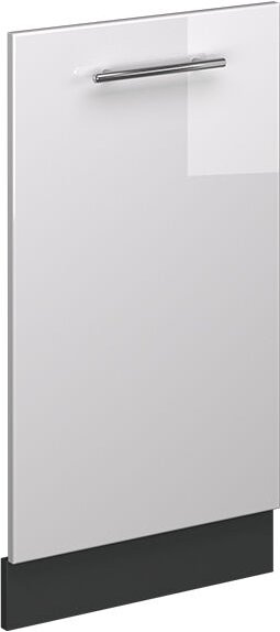 Vicco - Geschirrspülblende Fame-Line, Weiß Hochglanz, 45 cm ohne Arbeitsplatte