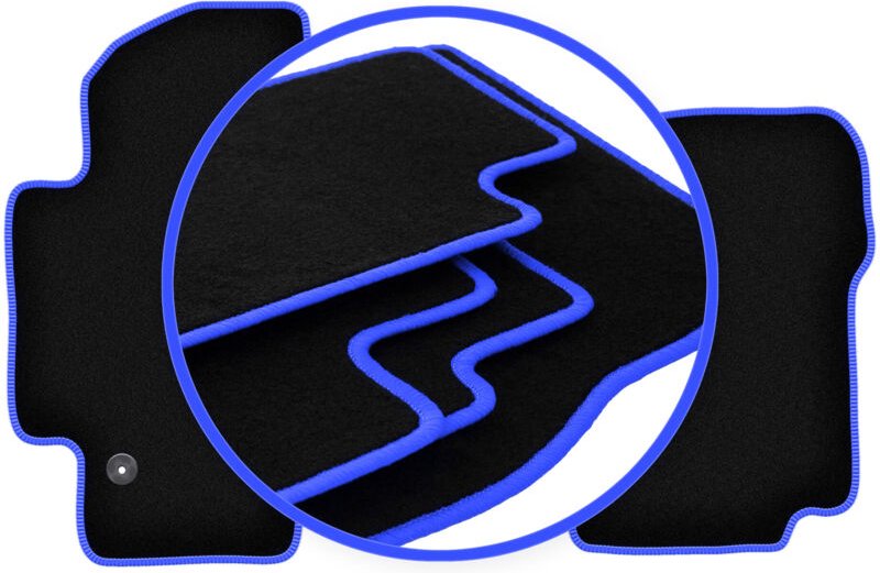 CARLUX-BLUE Autofußmatten für: Nissan NV200 Van (2010-)