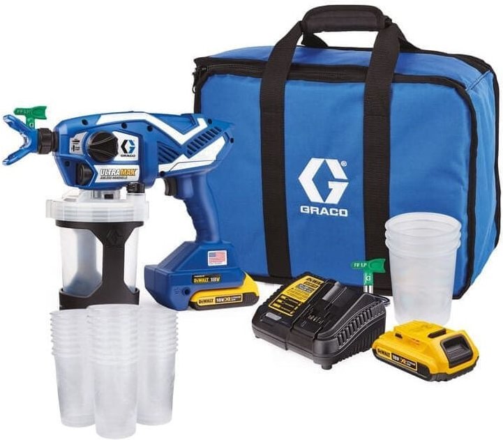 Thumbnail - UltraMAX Akku-Airless-Spritzgerät 18V (2x2,0 Ah) 138 bar Graco 17P258X1