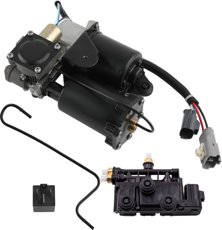 Maxpeedingrods - Luftfederung Kompressor + Ventilblock for Range Rover Sport L319 L320 LR023964