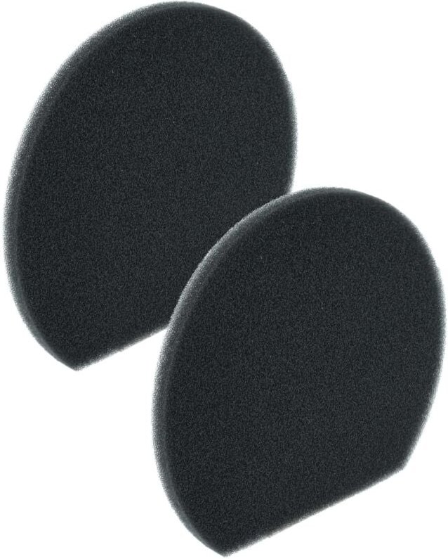 vhbw 2x Staubsaugerfilter kompatibel mit Bosch BGS05X240 Staubsauger - Schaumstofffilter Schwarz