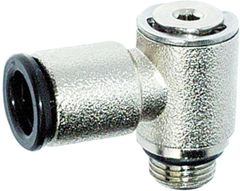 Riegler - Winkelschwenkverschraubung »value line«, M5 a., ms vern. Ø4mm