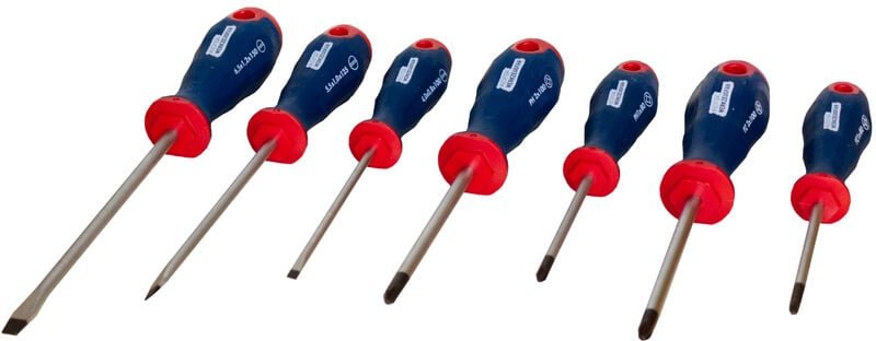 Felo - Echter Werkzeugfan Schraubendreher-Satz sl/pz/ph 7 tlg. Perfect Comfort