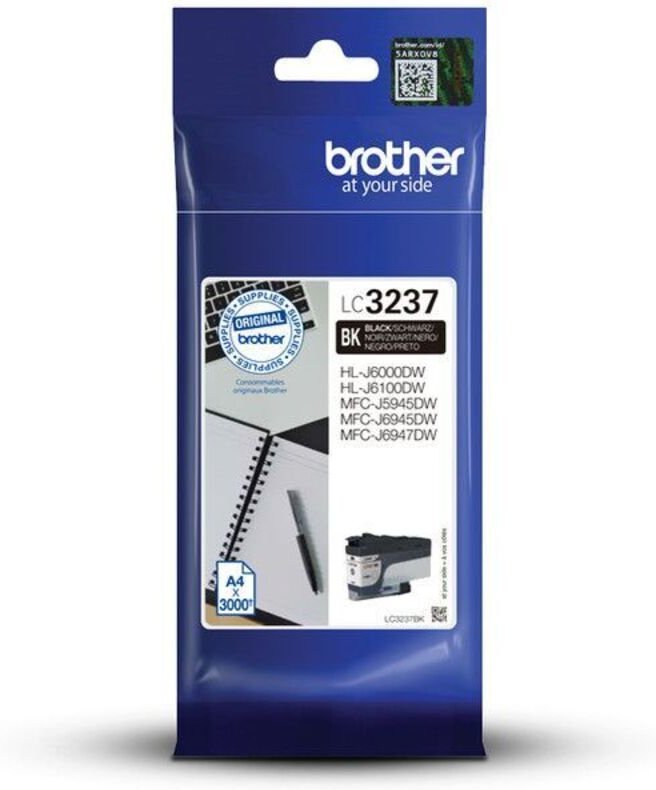 Thumbnail - Liderpapel - Tintenpatrone Originalzubehör LC-3237BK ca. 3.000 Seiten schwarz