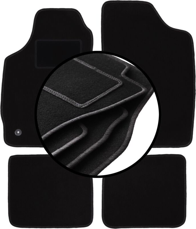 Kompletter Satz Veloursmatten für: Peugeot 309 Liftback (1985-1993)