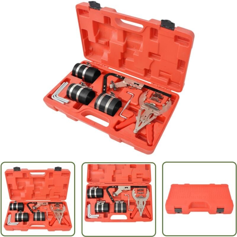 Helloshop26 - The Living Store 11-tlg. Kolbenring Spannband Set - Kolbenring Werkzeug - Kolbenringsatz - Motorreparatur ...