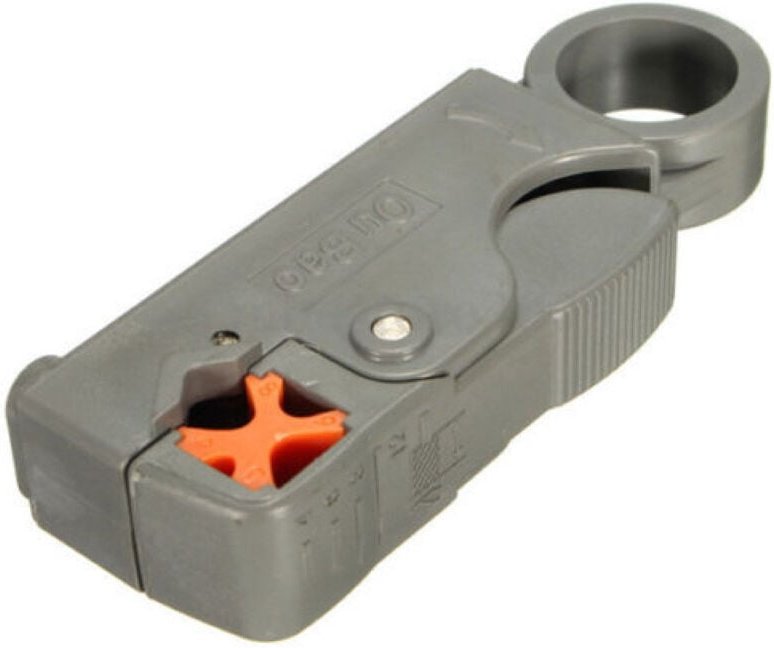 Alovez - Stück Koaxialkabel-Abisolierzange, Abisoliermesser, Kabelklemmen-Abisolierzange, Kabelzange, Abisolierzange, Gr...