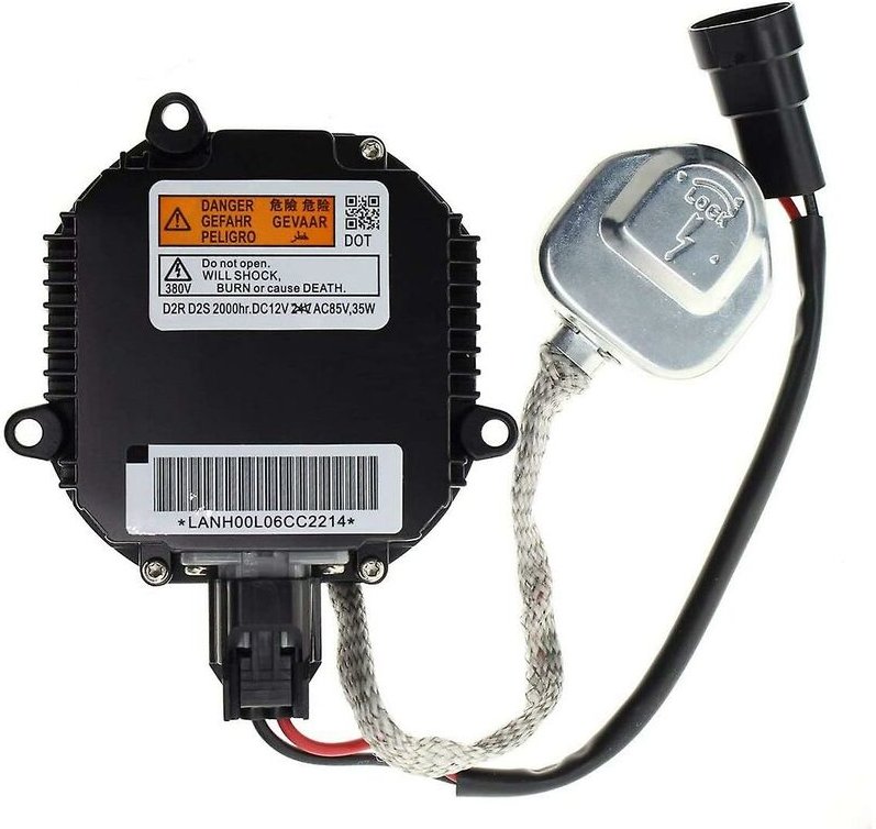 Woosien - Hid Xenon-Scheinwerfer-Vorschaltgerät-Steuergerätmodul mit Zünder D2r D2s-Glühbirne für Saab 28474-89904