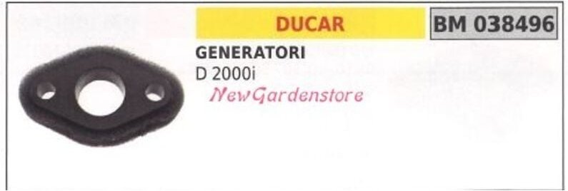 DUCAR Stromerzeuger D 2000i Thermischer Flansch 038496