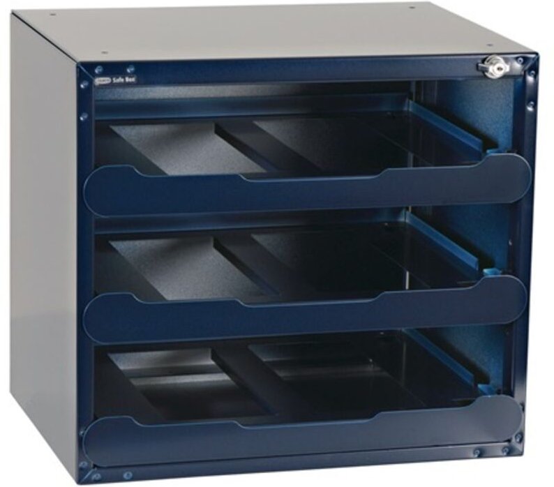 Thumbnail - SafeBox 80 Tragerahmen für Sortimentskasten (b x h x t) 451 x 403 x 330 mm Anzahl Fächer: 3 - Raaco