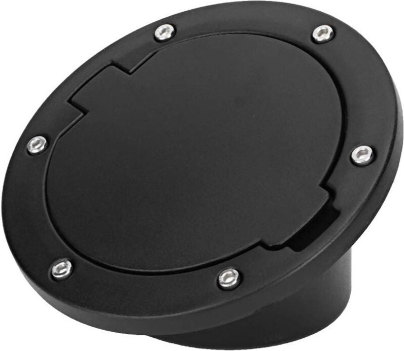 Zoternen - kimiss Tankdeckel, schwarzer ABS-Tankdeckel Passend für jk 2007-2017 Autozubehör