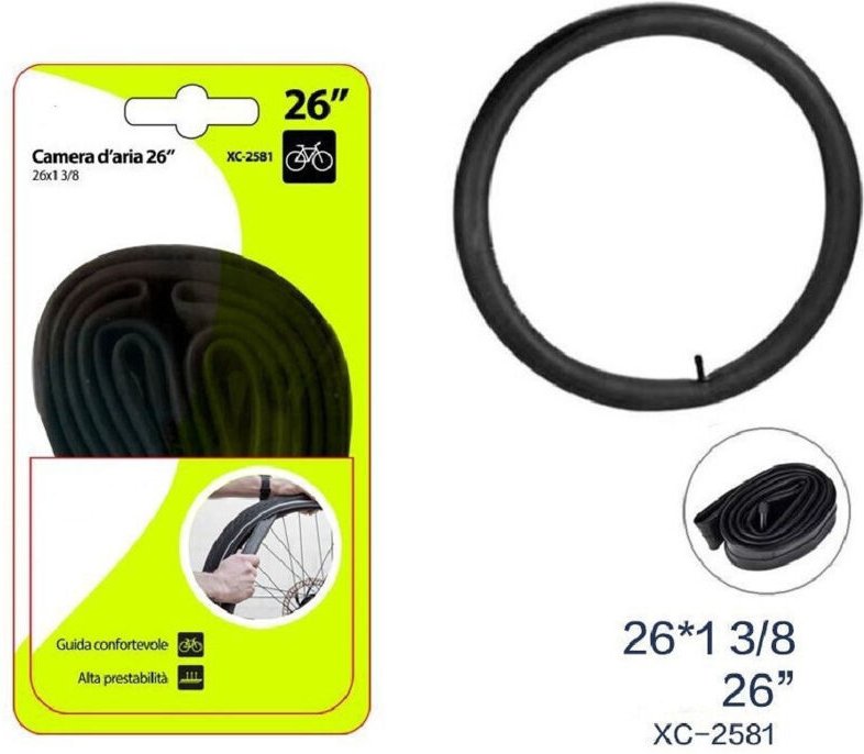 Trade Shop Traesio - Trade Shop - area room 26' für pneumatische ruote bicicletta bike 26X1 3/8 XC-2581 -