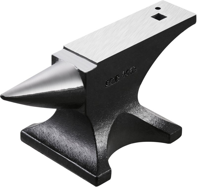 Mophorn-Amboss mit einem Horn, 55 Pfund schwerer Gussstahl, hohe Härte für die Metallbearbeitung, mit stabiler Basis und...