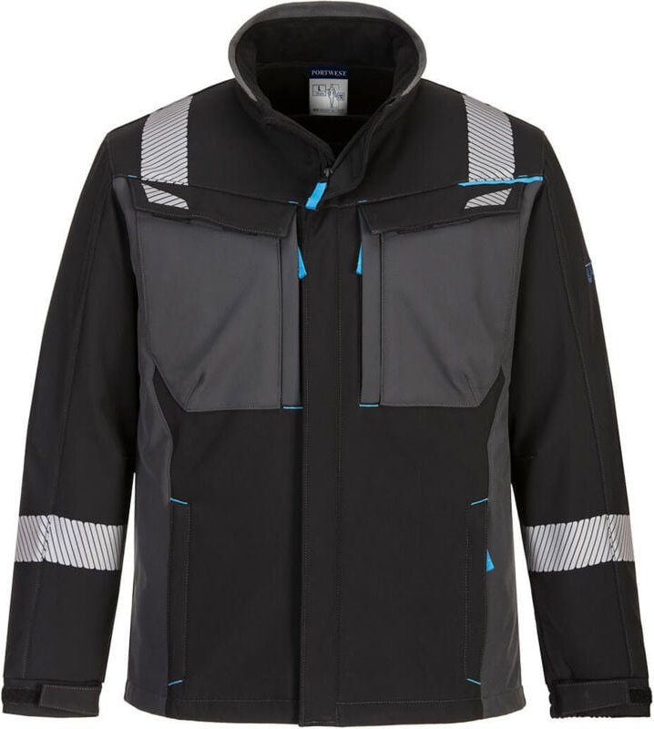 Softshell-Jacke WX3 FR Schwarz M