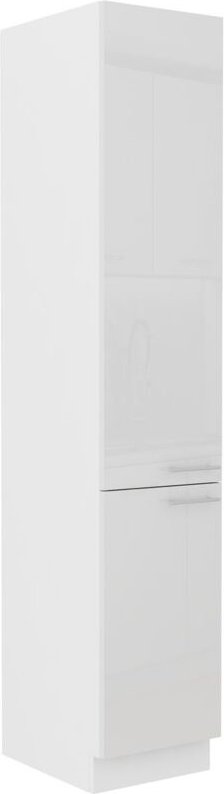 Küchen Preisbombe - Küchen Hochschrank 40 Lara Weiß Hochglanz Küchenzeile Küchenblock Küche