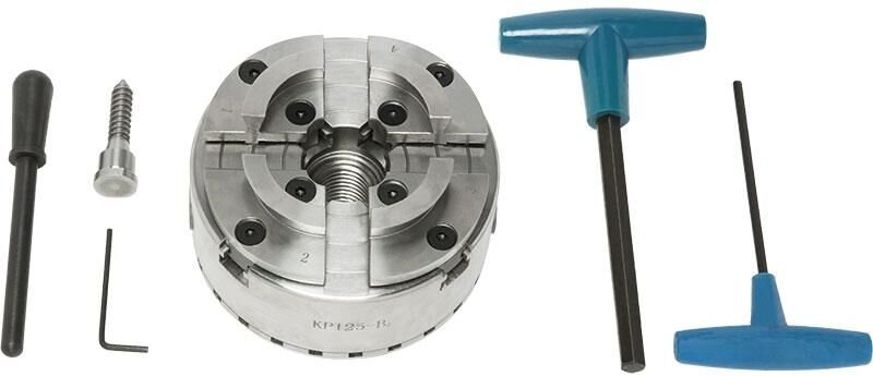 Selbstzentrierendes 4-Backenfutter 125 mm fur Holzdrehmaschine Fervi 0425/125