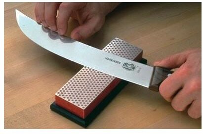 DMT - Mini Diamantstein zum Schärfen virutex - 70x25x5 mm - Korngröße: mittel blau - F70C