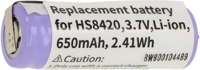 Vhbw - Akku Ersatz für Philips KR112RRL, US14430VR für Rasierer Haarschneider (650mAh, 3,7V, Li-Ion)