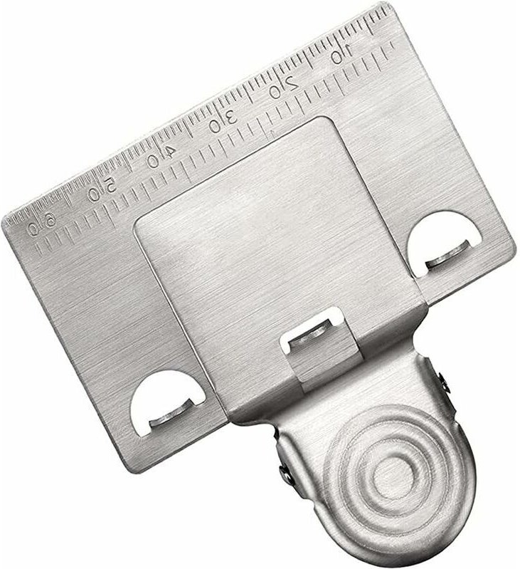 1pc Maßband Clamp Neue Holzbearbeitung Präzise Positionierung Holzbearbeitung Mess Werkzeug Position Mess Zubehör