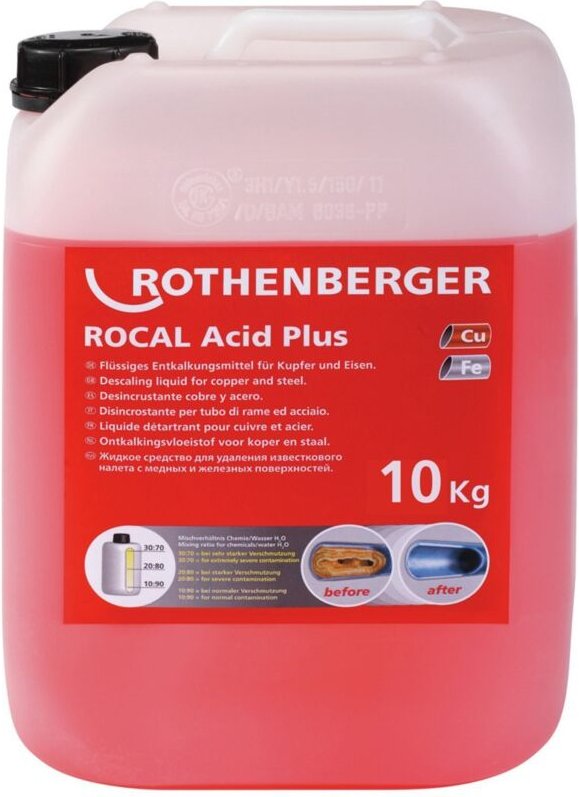 Rothenberger - rocal Acid Plus, Cu, fe, 10kg - 61106