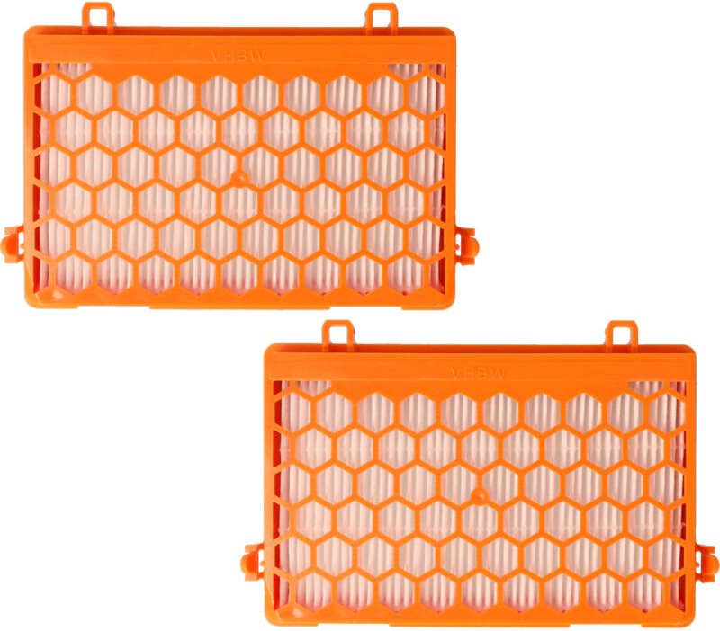 Filterset 2x Staubsaugerfilter Ersatz für Thomas 787251 für Staubsauger - hepa Filter Allergiefilter - Vhbw