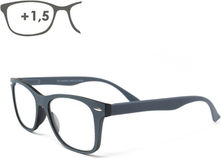 Lesebrille illinois grau +1,5 Vergrößerung Lesebrille, verschwommene Sicht Brille, verschwommene Sicht Brille