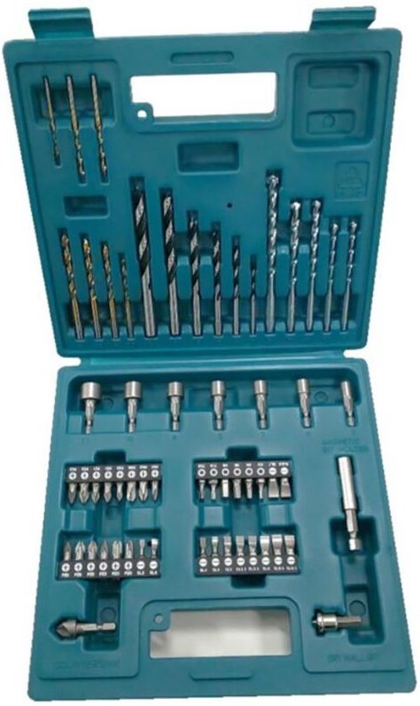 E-11829 Set Zubehör Bohrer und Spitzen 60tlg. - Makita