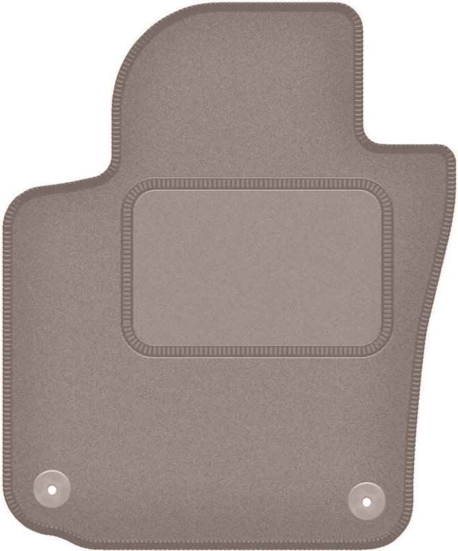 Beige Fahrermatte für: Volkswagen Golf VI Cabrio (2011-2016)