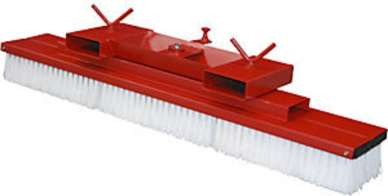 Bauer Gabelstapler-Kehrbesen SKB 150, lackiert, Feuerrot