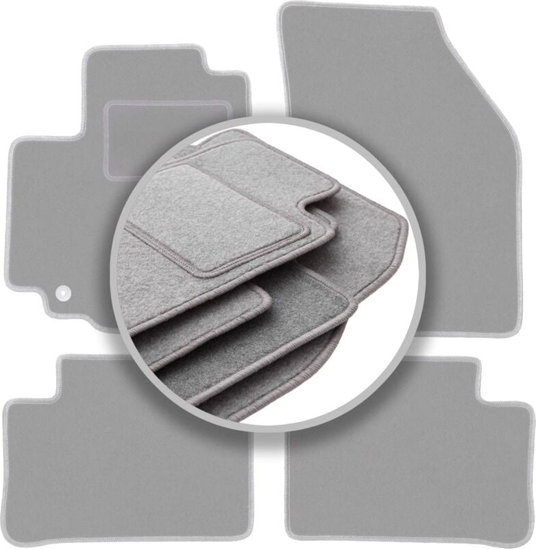 Graue Automatten für: Opel Agila B Fließheck (2008-2014)