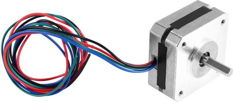 17Hs08-1004S 4-Lead Nema 17 Schritt Motor 20 Mm 1A 13 Ncm (18,4 Unzen In) 42 Nema17 für Diy 3D Drucker Cnc