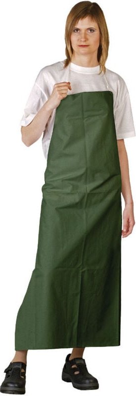 PVC - Gummischürze grün 90 x120 cm