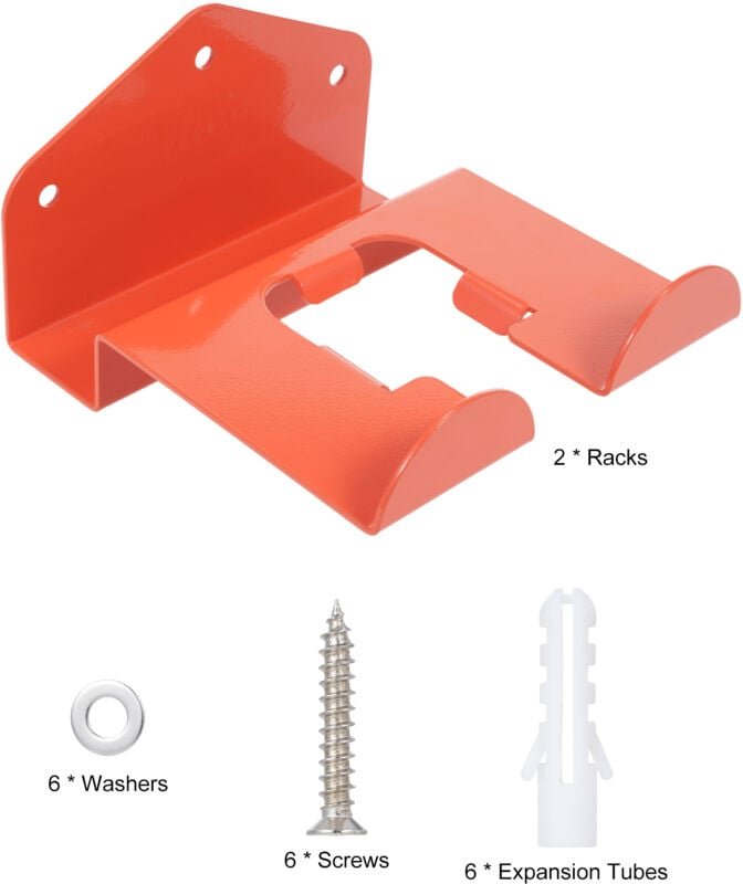 Thumbnail - Zoternen - 2er-Pack Unkrautvernichter, robuster, wandmontierter Garagen-Organizer