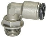 Thumbnail - L-Steckverschraubung »click-clock«, drehbar, g 1/8 außen, ø 6 mm - Riegler