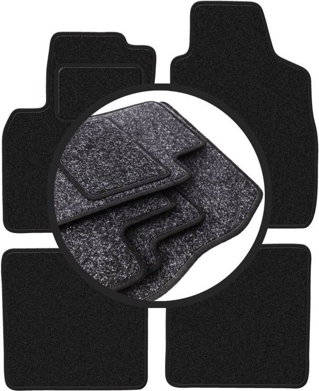 ANTHRA Autofußmatten für: Fiat Panda II Schrägheck (2002-2010)