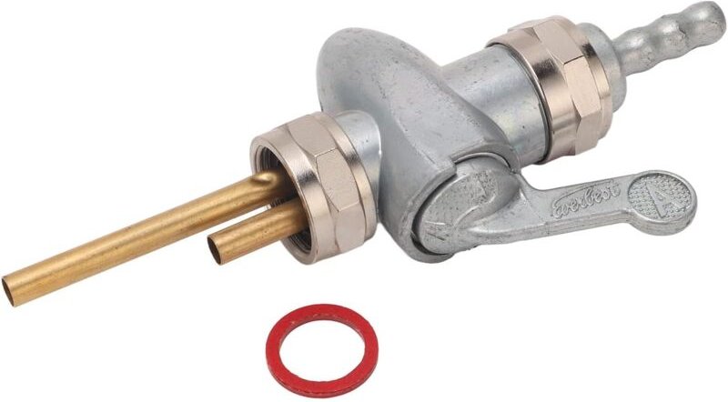 Ej.life - Motorrad Kraftstoffventil Benzinhahn Steuerschalter Metall Ersatz für R25/3 R26 R27 R50/5 R75/5 R60/6
