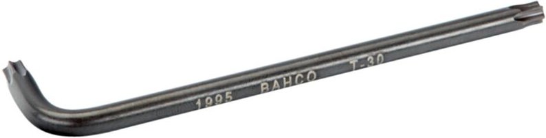 Bahco Langer TORX-Winkelschraubendreher, phosphatiert, T45 x 132 mm